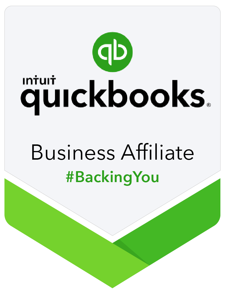 Quickbooks official affiliate badge