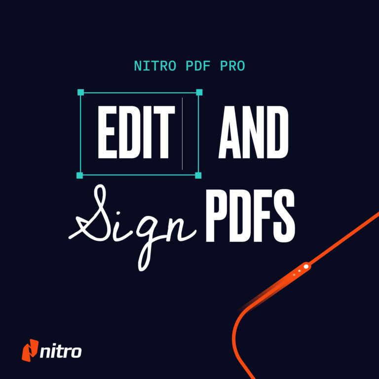 A Comprehensive Guide to Nitro Pro’s PDF Editing Features